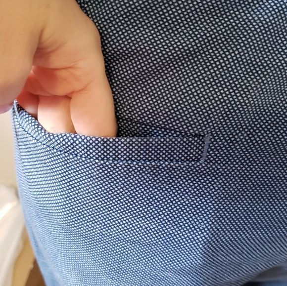 Calvin Klein mens blue white polka-dot  shorts size 32 - Picture 10 of 12